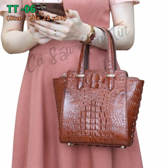 Túi Thuyền - Da Cá Sấu mã TT- 06