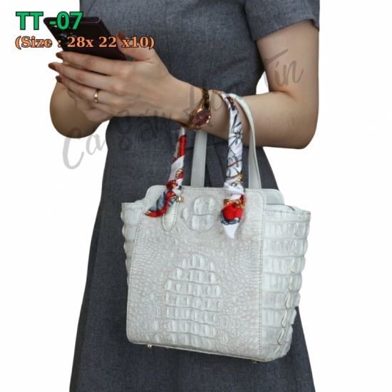 Túi Thuyền - Da Cá Sấu mã TT- 07