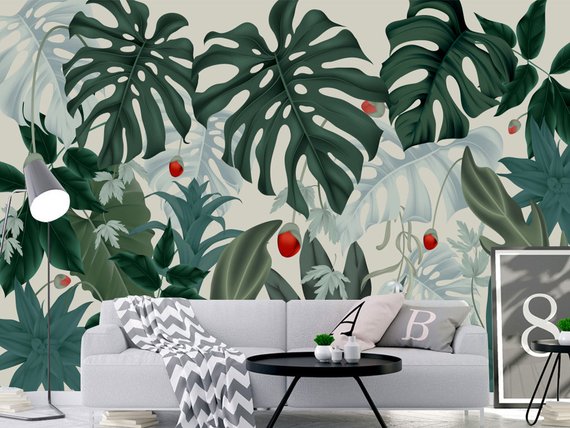 Top 11 Cây Xanh Trang Trí Nội Thất Tropical Style